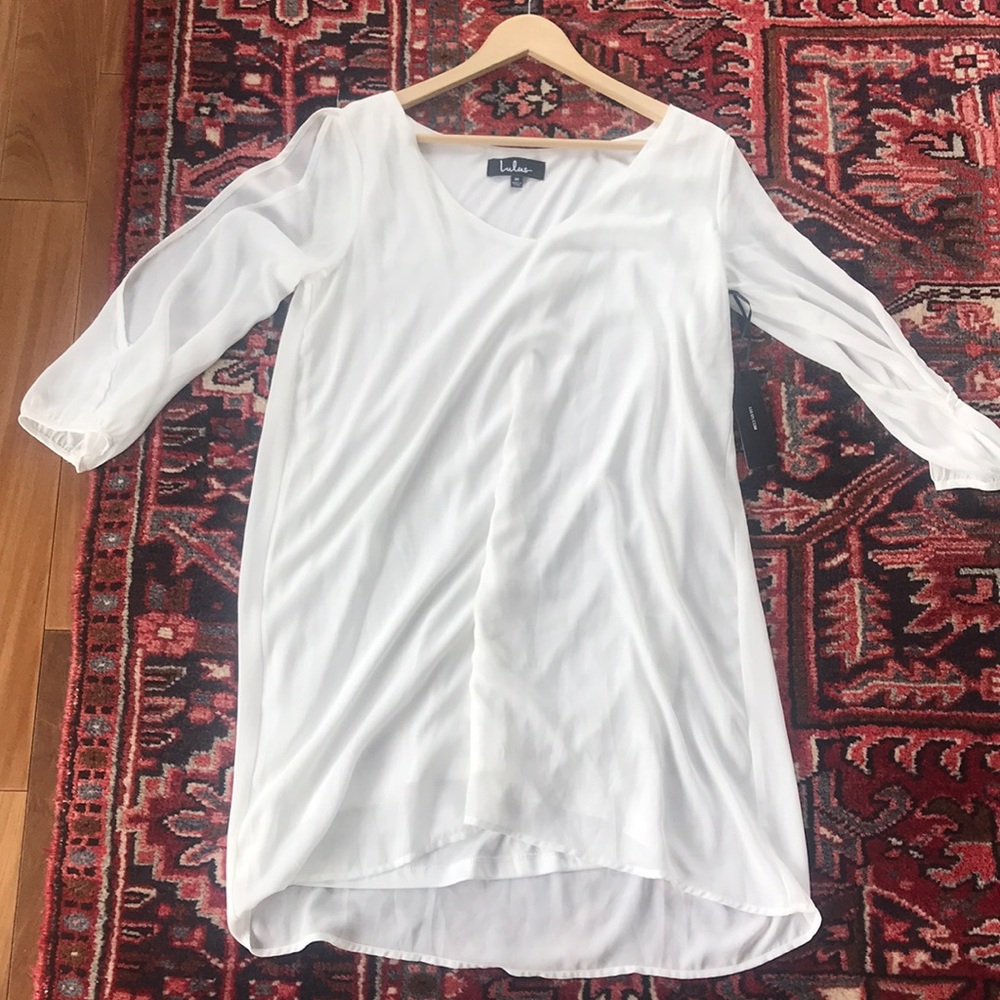 White Lulus dress size M